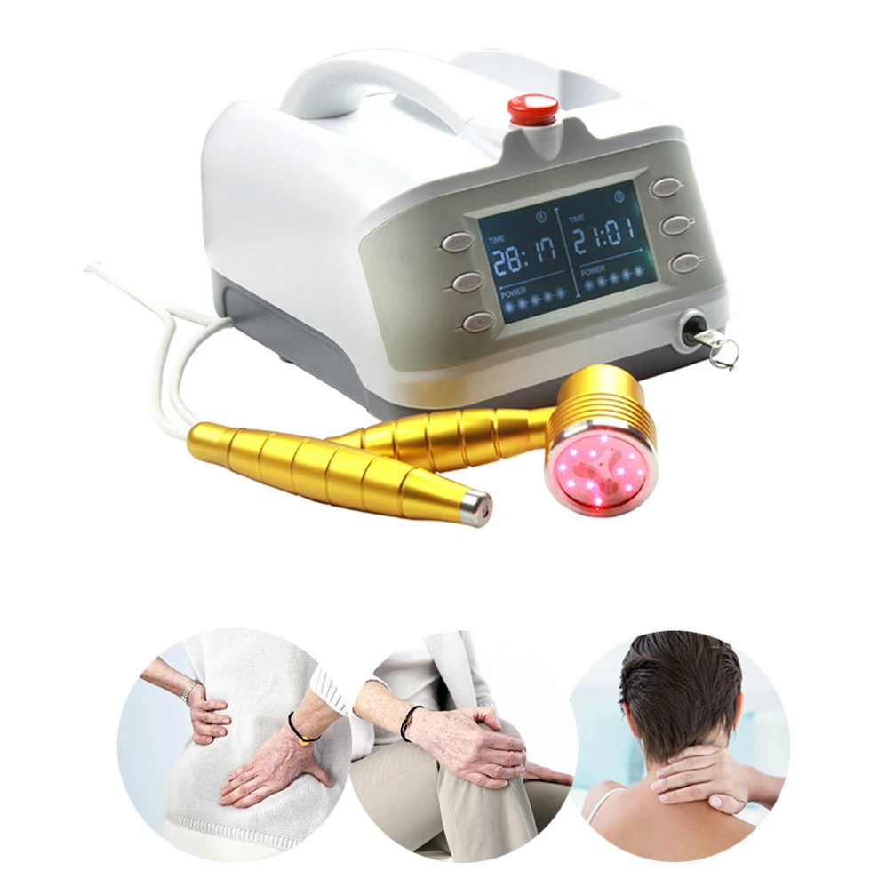 De Fisioterapia Многофункциональный LLLT 2 зонд холодная лазерная терапия устройство для тела болеутоляющее облегчение боли заживление ран медицинская