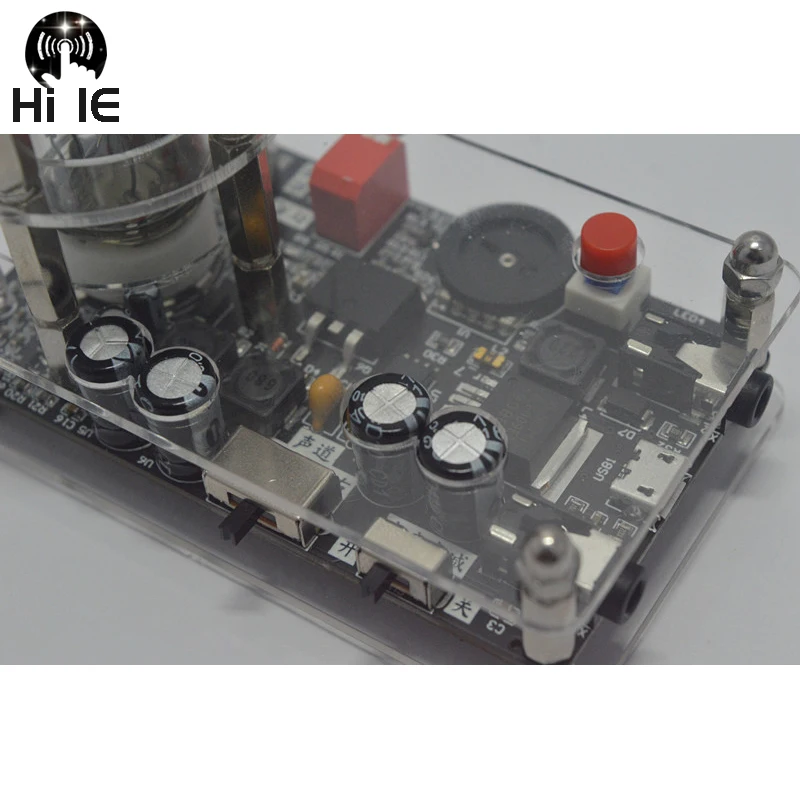1PCS USB Low Voltage 6E2 Tube Indicator Driver Kits Board VU Level Indicator Tube Amplifier DIY Audio Fluorescent DC 5V