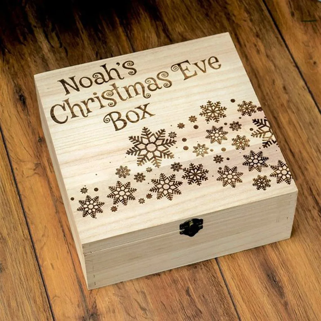 НОВАЯ РОЖДЕСТВЕНСКАЯ Кленовая деревянная коробка, Подарочная коробка для рукоделия, нажимная упаковочная коробка, кольцо, шкатулка для украшений, деревянная крышка, тип 15X15X6 см - Цвет: B
