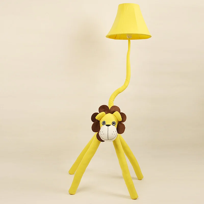 

Cartoon animals landing desk lamp bedroom bedside living room fashion simple remote control room