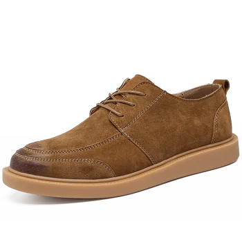

Men's Shoes Fashion High Quality Genuine Leather Casual Walking Shoes Men New Leisure Footwear Male Brand Men's Casual Shoes