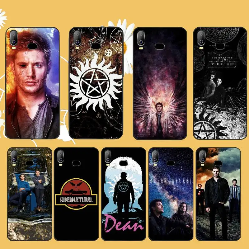 NBDRUICAI сверхнатуральный SPN Jensen Ackles Новое поступление черный чехол для телефона