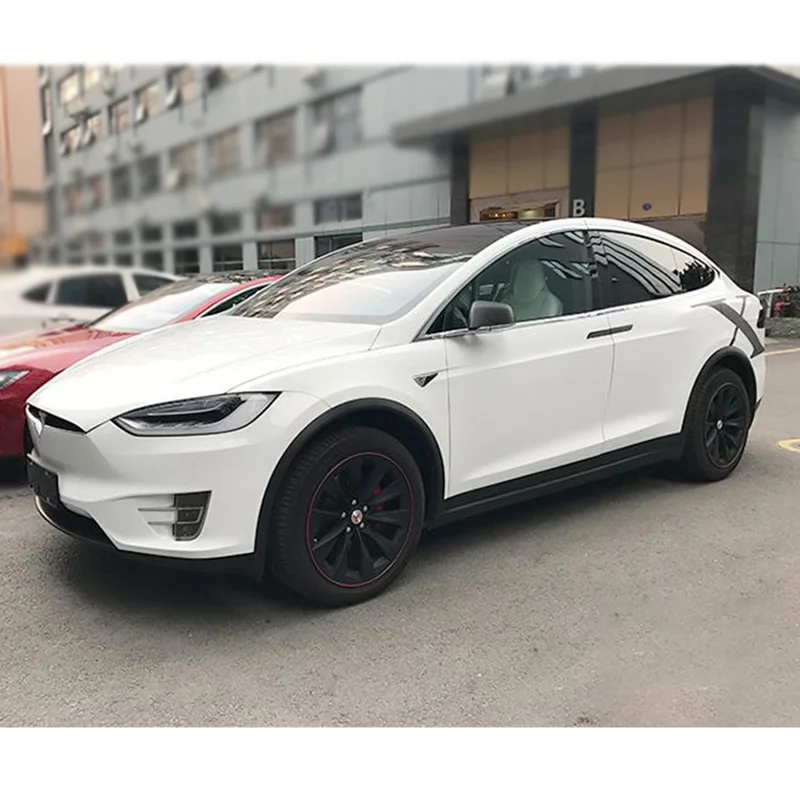 Спортивная гоночная задняя сторона X наклейка виниловая графика пленка украшение Стайлинг для Tesla модель X