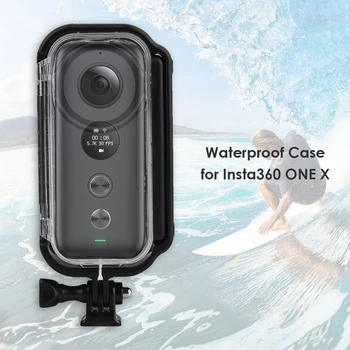

New Outdoor Sport Action Camera Box Sport Camera Waterproof Diving Protective Housing Case for Insta360 ONE X Camera