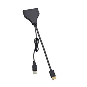 

Splitter Cable For HDMI 2.0 Dual 4K X 2K 1 In 2 Out HDMI Male To 2 HDMI Female UHD Adapter Converter Cord.