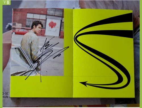 Подписанный EXO SC SeHun Chanyeol autographed What a Life mini 1-й альбом k-pop 79