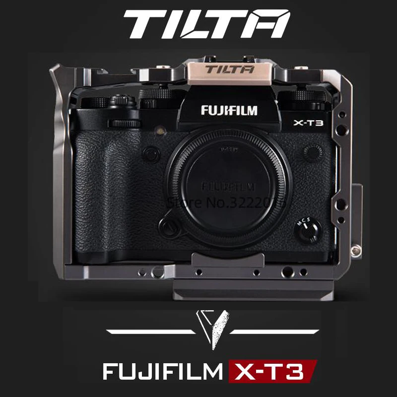 Клетка TILTA для Fujifilm XT3 X T3 и фотоаппарата ручка DSLR камеры fujifilm xt3 клетка чехол