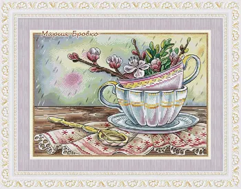 

ZZ1032 New Styles Cross Stich Set Cross Stitch Kit Embroidery Needlework Craft Packages Cotton Floss New Counted Homfun Painting