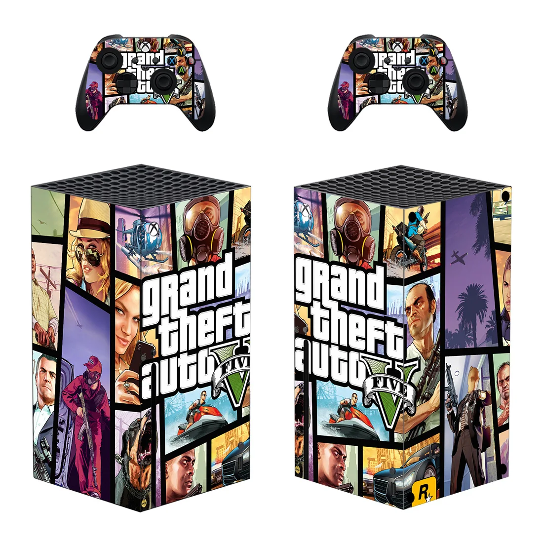 Grand Theft Auto Gta Skin Sticker Decalcomania Cover Per Xbox Series X Console E 2 Controller Xbox Series X Skin Sticker Vinyl