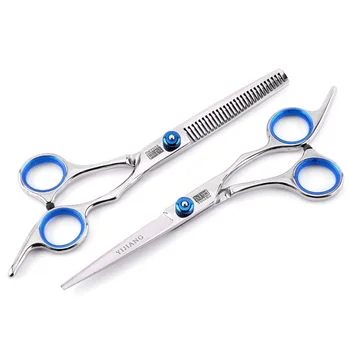 

Hair Cutting Scissors Set Kids Children Thinning Shears Beginner Hairdressing Tools Stainless Steel With Bag Portable Barber