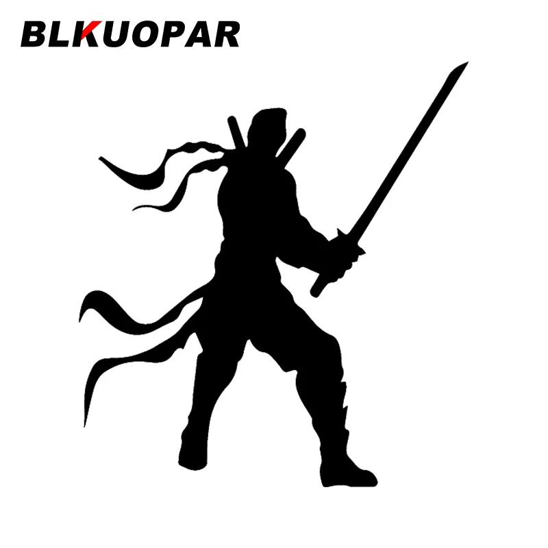 BLKUOPAR для Samurai Ninja автомобильные наклейки солнцезащитный крем модные Campervan Авто