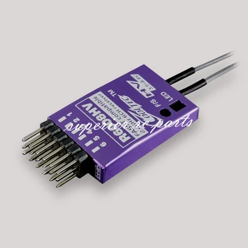 

Cooltech 6 Channel 2.4G Receiver R6008HV B Futaba Fasst Compatible with Metal Shell for RC Model Airplane Multicopter