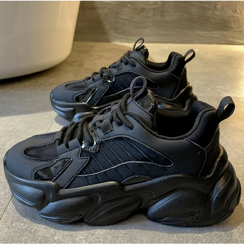 Black Chunky Sneakers SAVE 46% - icarus.photos