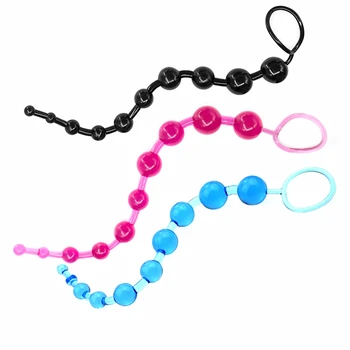 5 Colors Anal Beads Butt Plug Stimulator Massager Sex Toy For Women Anal Balls Butt Plug Toys For Beginners Sex Tools 2