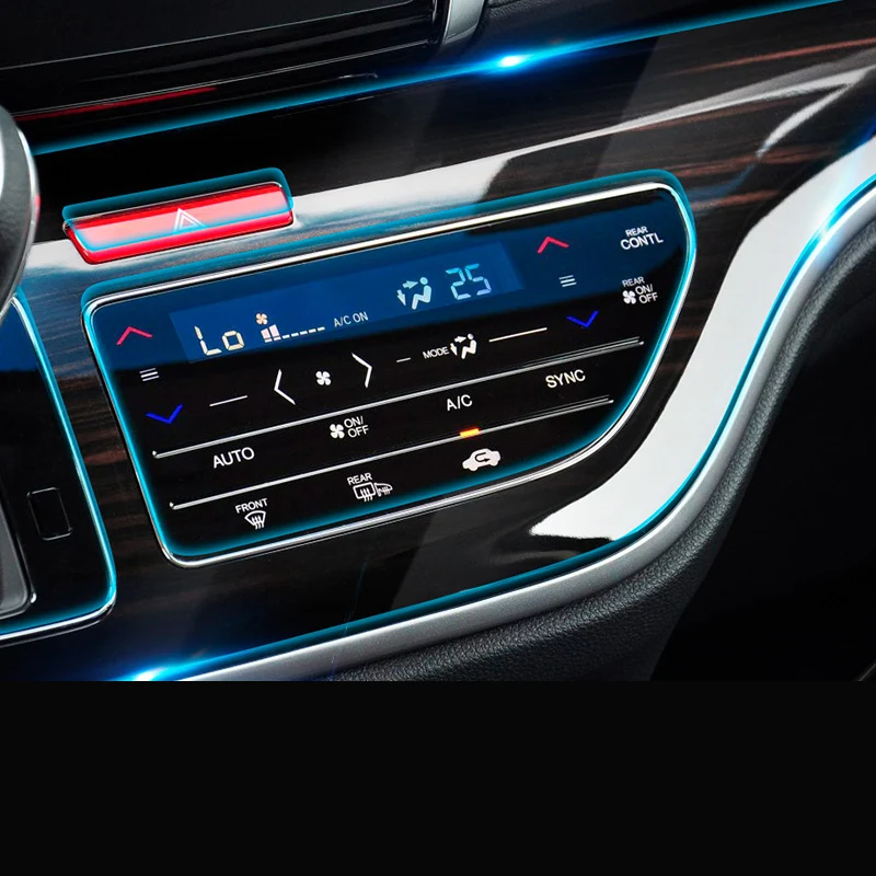 С ЖК дисплеем приборной панели автомобиля экрана Защитная пленка для honda odyssey 2015