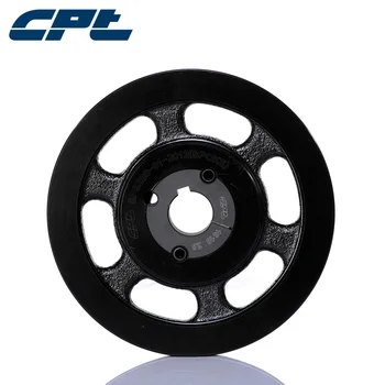 

CPT Cast Iron SPB 1 groove v belt pulley sheave, 287mm outside diameter, 280mm pitch diameter, taper bushed bore, SPB280-01-2012