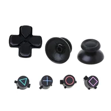 Аналоговый джойстик thumbStick Grip Caps ABXY X D-pad кнопки набор запчастей для sony Playstation Dualshock 4 DS4 PS4 контроллер