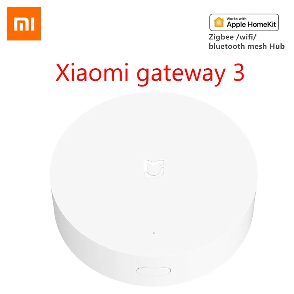 Newest Xiaomi Multimode Smart Home Gateway ZigBee WIFI Bluetooth Mesh Hub Work With Mijia APP Apple Homekit Intelligent Home Hub|Смарт-гаджеты| | АлиЭкспресс