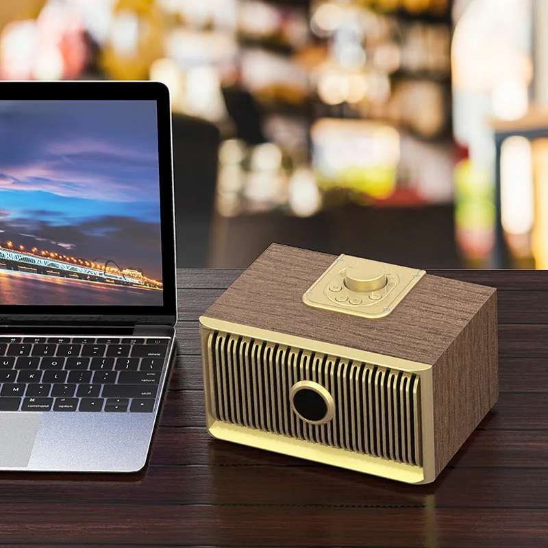 Magic V5 Деревянный Ретро домашний Bluetooth динамик мобильный телефон открытый беспроводной Bluetooth аудио машина беспроводной настольный аудио