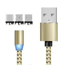 50 шт. новые продажи Магнитный USB кабель Быстрая зарядка usb type C кабель магнитное зарядное устройство для зарядки данных Micro USB кабель мобильного телефона кабель USB шнур