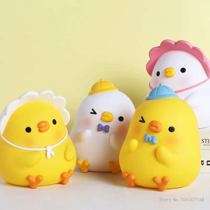 Duck Shaped Piggy Bank, Resistant Money Box, Can Save and Take Coin Safe Deposit Box, Creative Ornaments, Children's Day Gift 2
