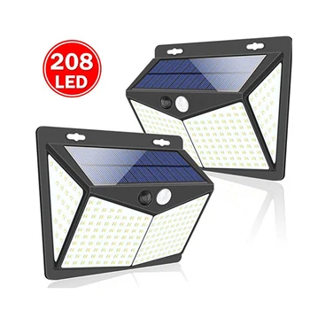 

LED Solar Light Outdoor Solar Lamp PIR Motion Sensor Wall Light Waterproof Solar Powered Sunlight for Garden Decoration IP65