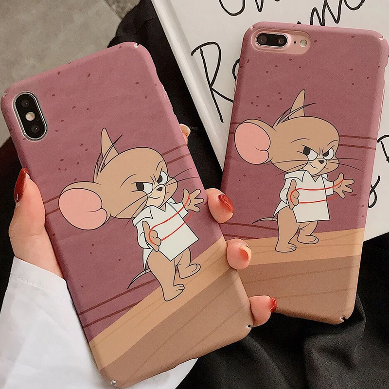 Милый чехол для телефона с изображением животных из мультфильмов iPhone 11 Pro Max XR XS 6 6S