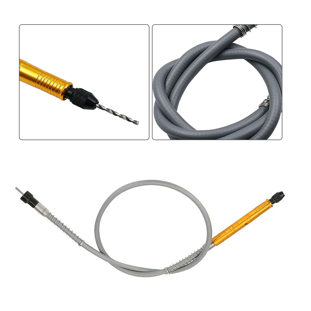 

Electric Grinder Tightening Home DIY Flexible Shaft Soft Multifunction Metal Fast Accessories Rotary Tool With Drill Chuck
