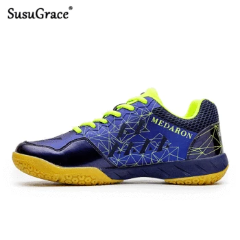 

SusuGrace 2020 Men Badminton Shoes High Quality Anti-Slippery Breathable Balanced Sneakers Women Sport Fashion Badminton Shoes
