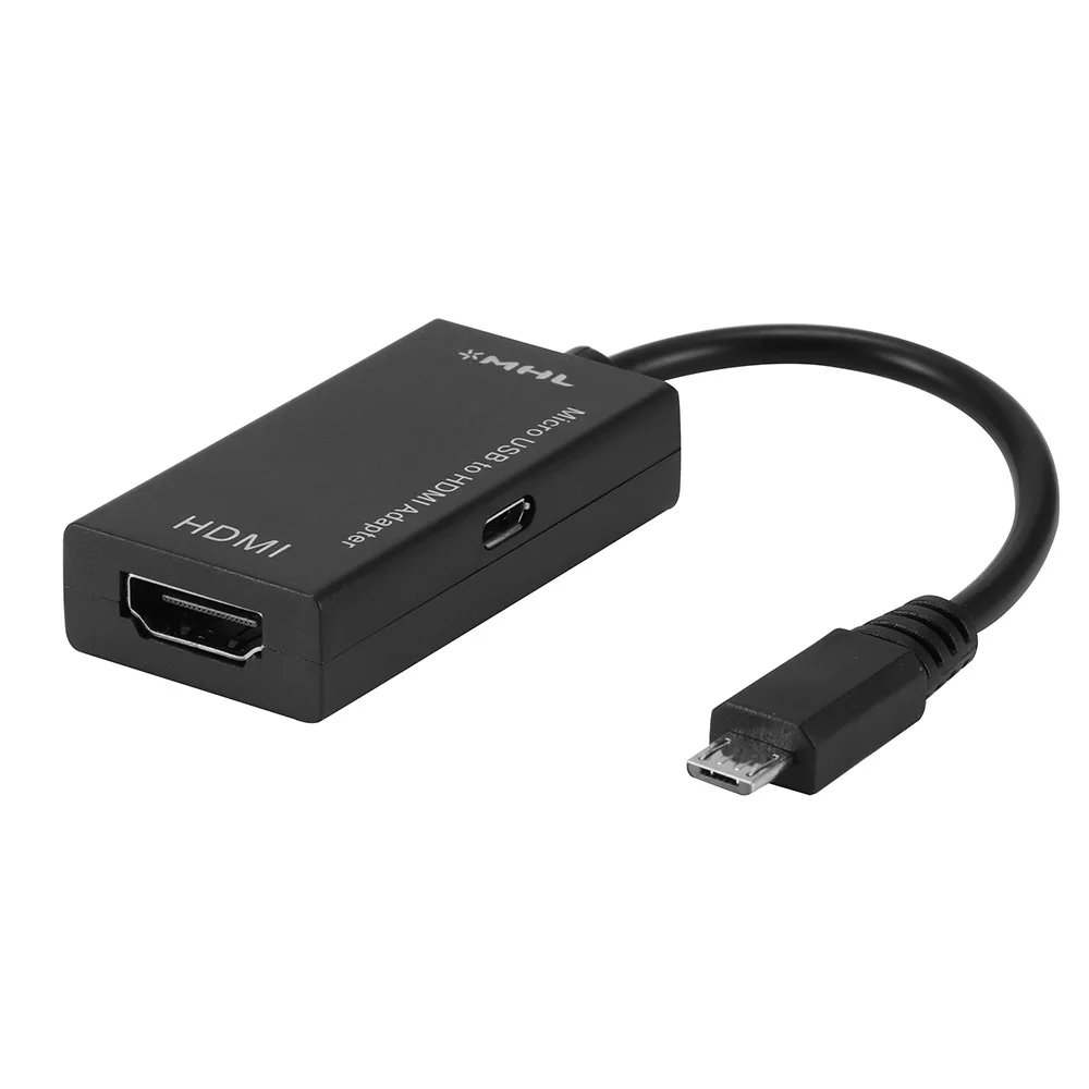 2020 Mini Micro USB 2 0 MHL к HDMI-кабелю HD 1080P для Android Samsung HTC LG конвертер телевизора