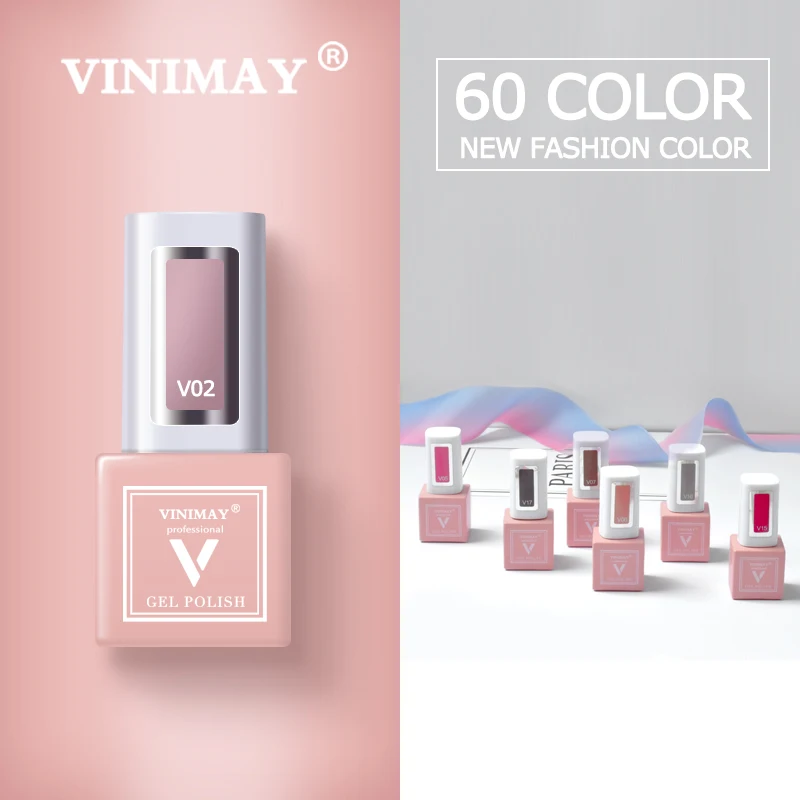 

VINIMAY 60 Color Gel Nail Polish vernis semi permanant UV Nail Gel Lak Primer Soak Off Nail Art Gel Varnish Gelpolish Manicure
