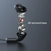 kebidu LED Bluetooth Wireless Headphones 5.0 Sports Earbuds Waterproof Sports Headset For Iphone 11 Xiaomi Redmi 10 Samsung S9 ► Photo 2/6