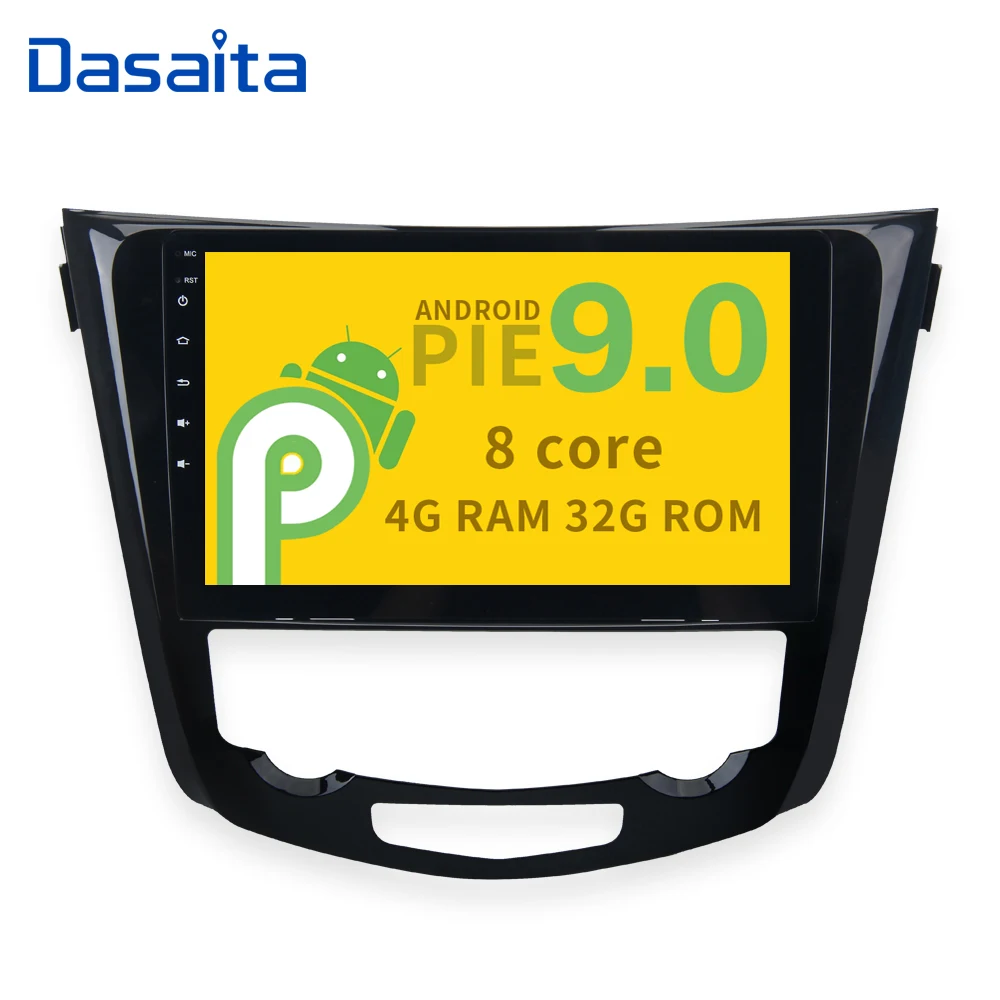 Clearance 10.2" Display Built-in GPS Android 9.0 Octa Core 4GB RAM 32GB ROM 1 din Car GPS for Nissan X-Trail 2014 2015  2016 2017 0