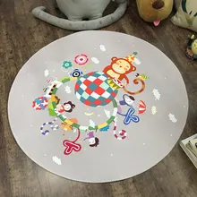 Ins детский коврик для палатки, ковер для гостиной, спальни, кровати, Детский ковер, компьютерное кресло, корзина для учебы, мультяшный ковер