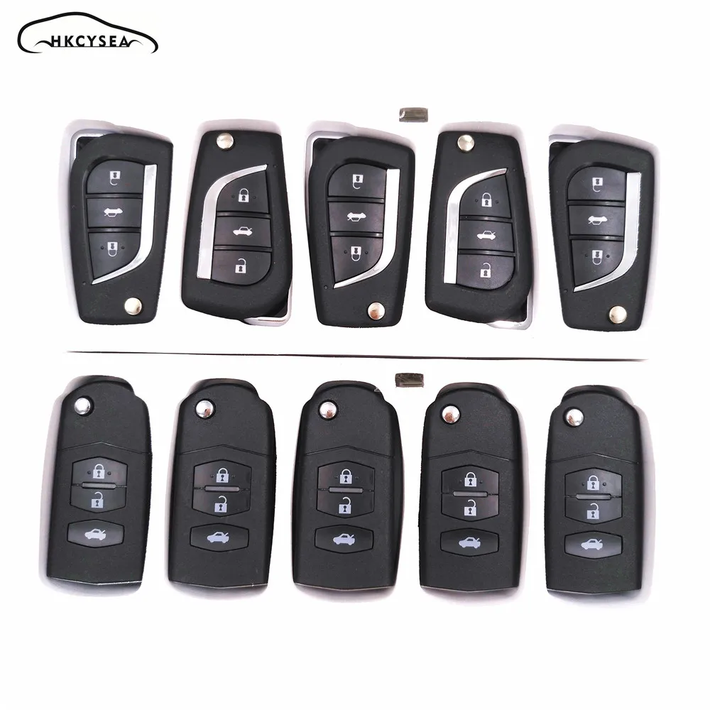 Оригинальный ключ KEYDIY модель B13 5 шт. 3 кнопки дистанционный для