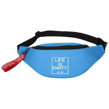 

Unisex Sports Canvas Waist Bag men sling bag for Men Portable Travel Shoulder Crossbody Bags bolsas feminina bum bag fashion
