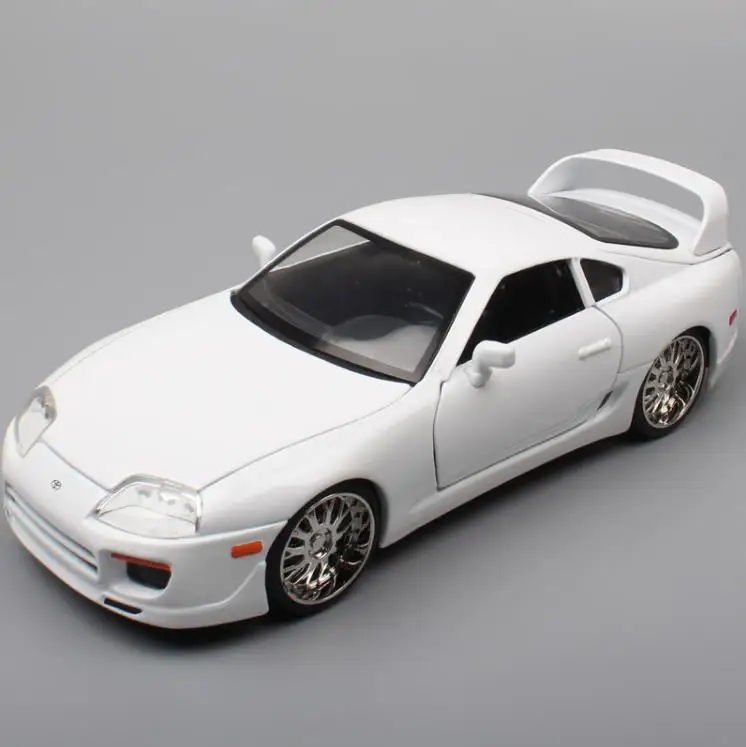 1:24 Тойота Супра 1995 сплав модель автомобиля, 4 двери автомобиля игрушки, моделирование коллекции автомобилей модель