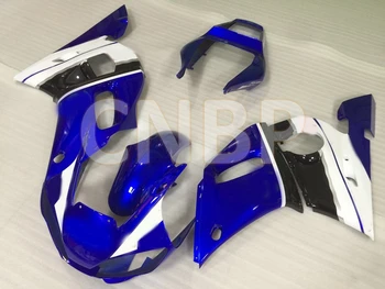 

YZF600 R6 1998 - 2002 Fairings for YAMAHA YZFR6 2001 Blue Black White Abs Fairing for YAMAHA YZFR6 1998 Fairings