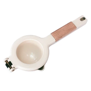 

Fruit Pressing Detachable Portable Home Spiral Tank Manual Kitchen Tools Labor Saving Lemon Juicer Double Layer Squeezer Wood