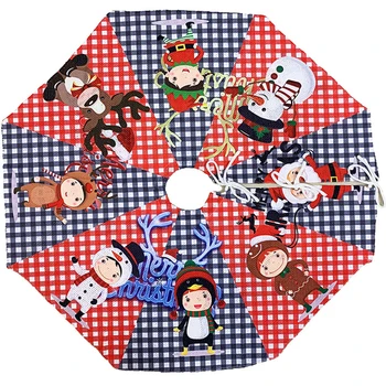 

1Pc Tree Skirt Decorative Adorable Fashion Dustproof Tree Apron Tree Bottom Cover for Party Home