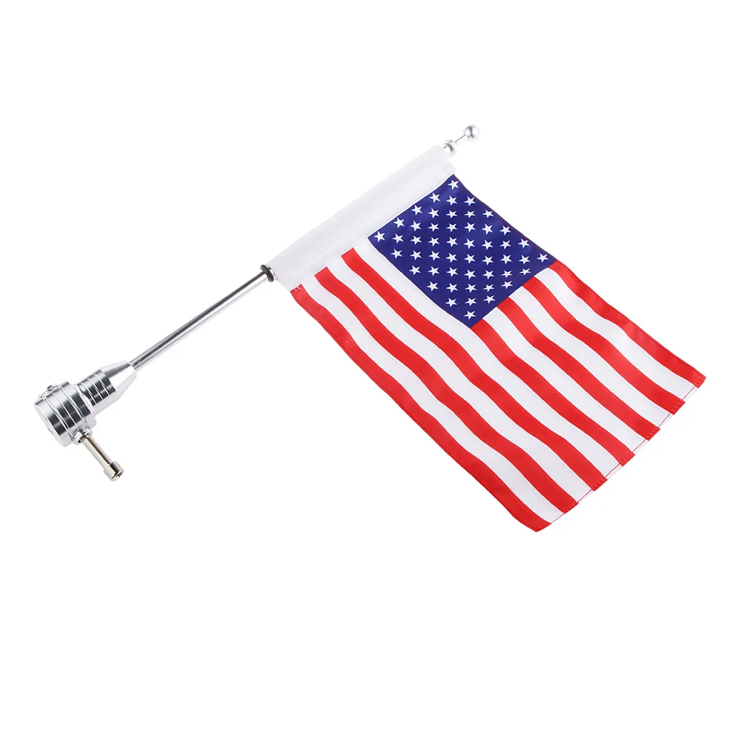 Motorcycle Antenna Flag Mount Bolts Kit United States Of America For  ATV