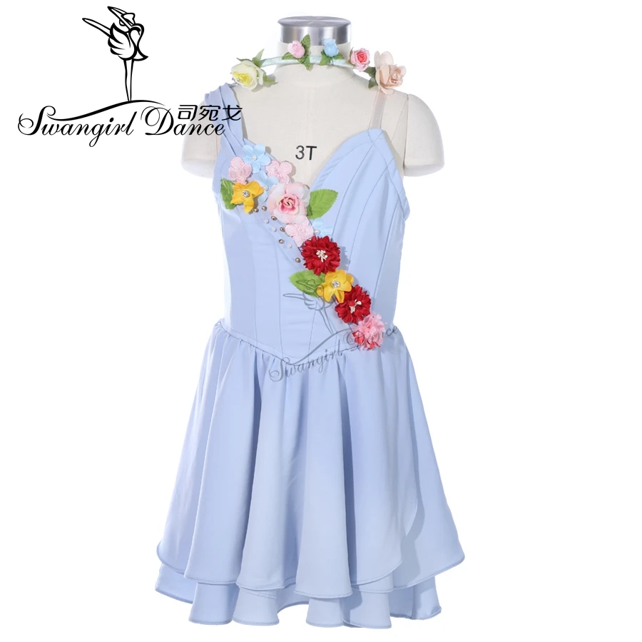sleeping adult professional cupid ballet stage costume dress women ballerina chiffon dance dress BT9254