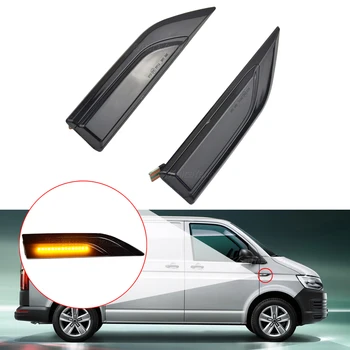

Dynamic LED Side Marker Flowing Turn Signal Light Indicator Blinker For VW Transporter T6 Multivan Caddy MK4 2016 2017 2018 2019