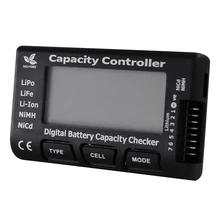 RC CellMeter-7 Digital Battery Capacity Checker LiPo LiFe Li-ion Nicd NiMH Battery Voltage Tester Checking CellMeter7