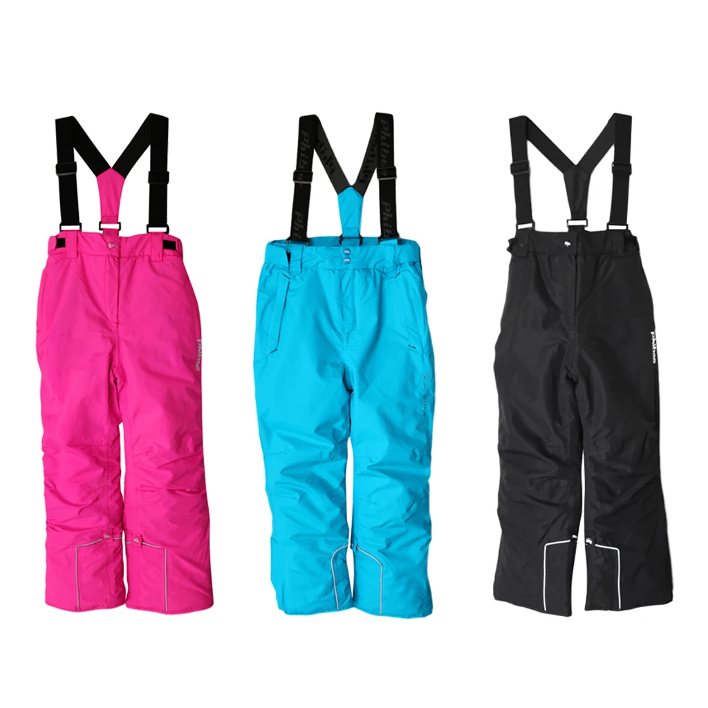 

Kids Boys Girls Ski Snow Pants Waterproof Windproof Insulated Overalls - Choice of Colors and Sizes