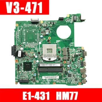

V3-471 DAZQSAMB6E1 motherboard for ACER Aspire E1-431 E1-471 V3-471 laptop motherboard HM77 original Test motherboard