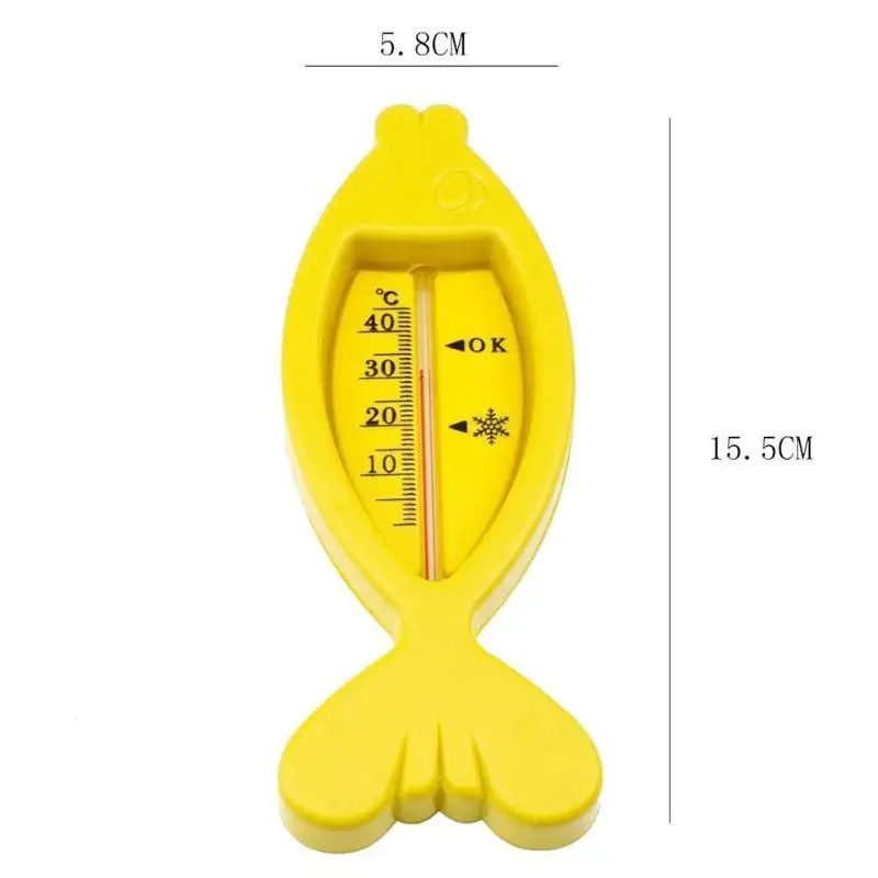 Пластиковые детские термометры для ванны, плавающие в форме рыбы, датчик воды, термометры, игрушки для детских ванн, уход за ребенком