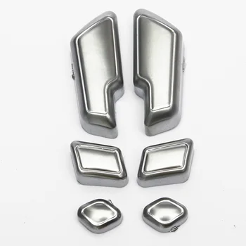 

Hot 6Pcs Chrome Car Door Seat Adjust Buttons Switch for Mercedes-Benz E Class W204 W205 W212 W218 X204 X166 C E GLK GL ML CLS GL