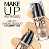 fond de teint liquide pour le visage, correcteur de maquillage, Waterproof
