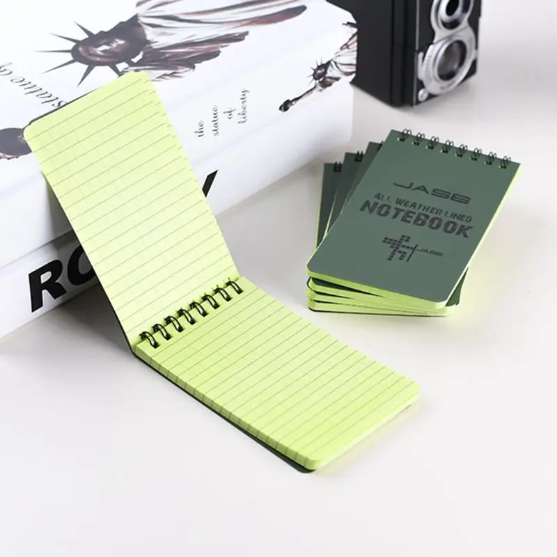 Tactical Notebook All Weather Waterproof Writing Paper Note Book Military Outdoors Camping